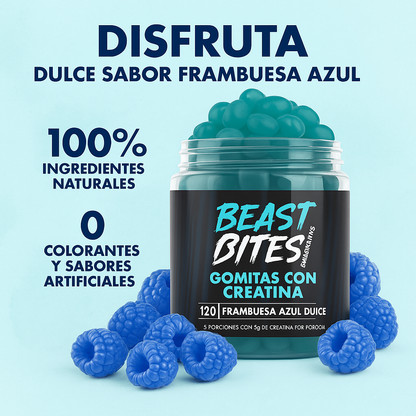 BEAST BITES Gomitas de creatina