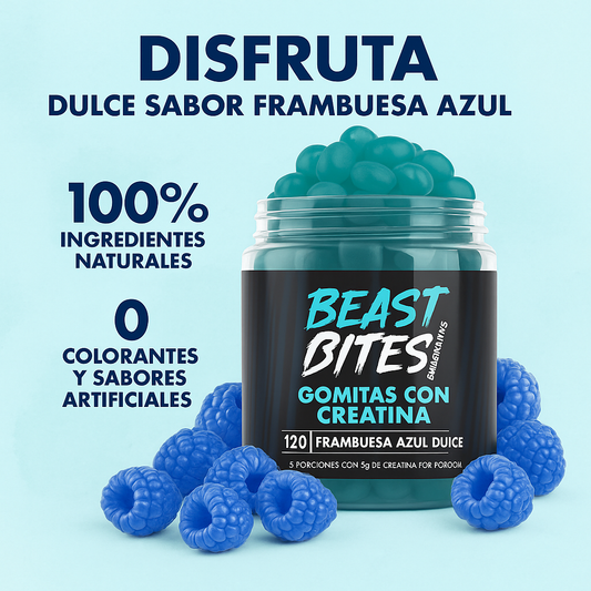 BEAST BITES Gomitas de creatina
